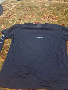 givenchy  double layer t shirt long sleeve logo xl excellent